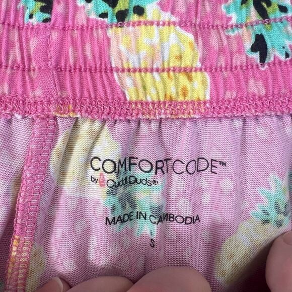 🍍Set! Small Cuddle Duds summer Short Sleeve Top
Cropped Pant 2-Pc Pajama set - Picture 5 of 14